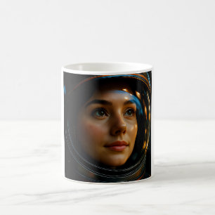 Bildnis der Astronauten Kaffeetasse