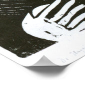 Bildnis Dr. Huggler Poster (Ecke)