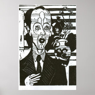 Bildnis Dr. Huggler Poster