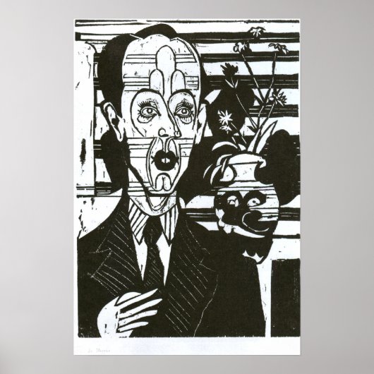 Bildnis Dr. Huggler Poster (Vorne)