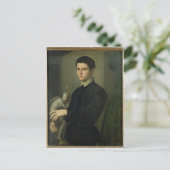 Bildnis eines Bildhauers Postkarte (Stehend Vorderseite)