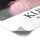 Bildnis Sonja Knips von Gustav Klimt Poster (Ecke)