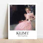 Bildnis Sonja Knips von Gustav Klimt Poster