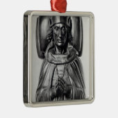 Bildnis von Henry VII in Westminster Abbey Silbernes Ornament (Rechts)