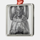 Bildnis von Henry VII in Westminster Abbey Silbernes Ornament (Links)