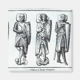 Bildnisse der Ritter Templars Magnet