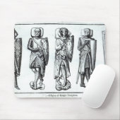 Bildnisse der Ritter Templars Mousepad (Mit Mouse)