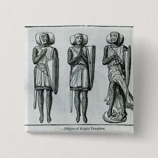 Bildnisse des Ritters Templars Button (Vorderseite)