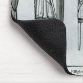 Bildnisse des Ritters Templars Mousepad (Ecke)