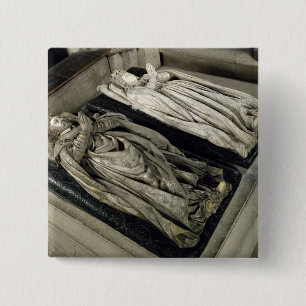 Bildnisse von Henri II und Catherine de Medici Button