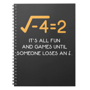 Bildnummer Mathematiker Funny Mah Nerd Notizblock