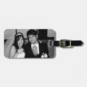 Bildoptionen für Hochzeiten Gepäckanhänger