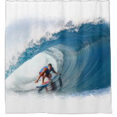 Bildoptionen für radikale Surfer 1A-1B Duschvorhang (Vorderseite)