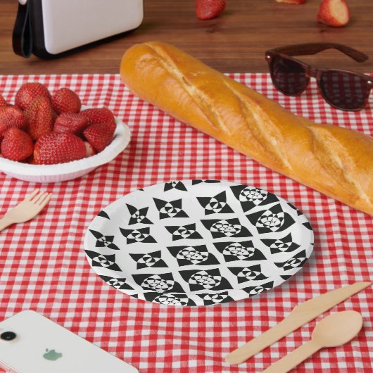 Bildpapierplatte Pappteller (Picknick)