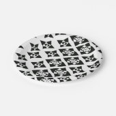 Bildpapierplatte Pappteller (Schrägansicht)