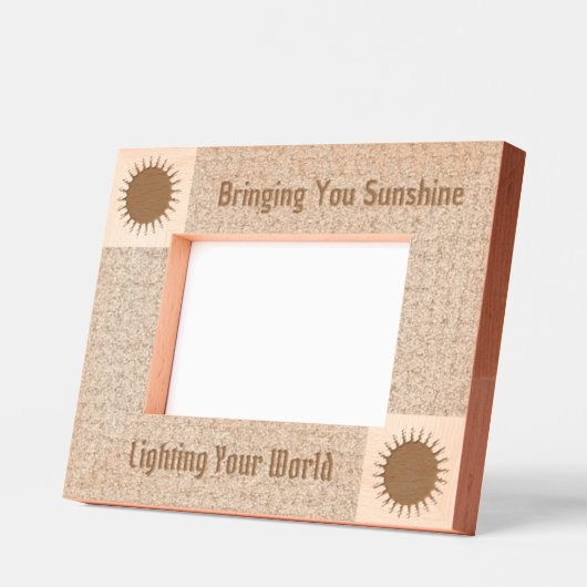 Bildrahmen mit Inspirationslaser Geätzte Rahmen (Links)