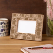 BILDRAHMENDEKORATION STIL UND DESIGN GEÄTZTE RAHMEN (Links)