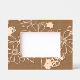 BILDRAHMENDEKORATION STIL UND DESIGN GEÄTZTE RAHMEN