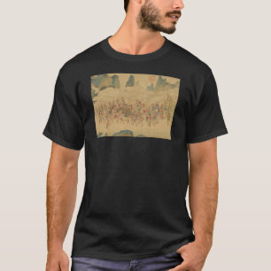Bildrolle des Tributfragments von Qiu Ying T-Shirt