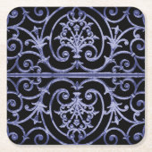 Bildrollenmuster Rechteckiger Pappuntersetzer (Vorderseite)