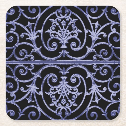 Bildrollenmuster Rechteckiger Pappuntersetzer (Vorderseite)