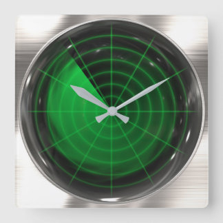Bildschirm 1 - Optionen Quadratische Wanduhr