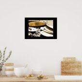 BILDSCHIRM DER SURFGRENZE POSTER (Küche)