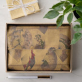 Bildschirm mit eingepackten Lüftern, Edo-Periode v Seidenpapier (Geschenk)