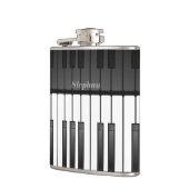 Bildschirm "Musical Keyboard Design" Flachmann (Links)