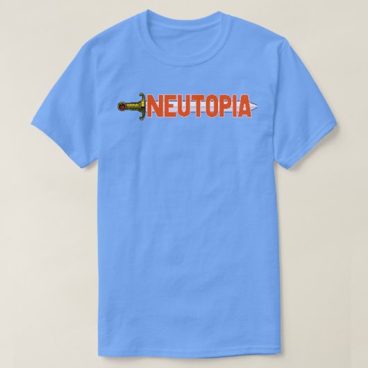 Bildschirm "Neutopia TurboGrafx16" T-Shirt (Design vorne)