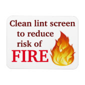 Bildschirm "Reinigen" Magnet (Horizontal)