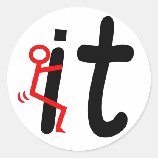 BILDSCHIRM RUNDER AUFKLEBER (Vorderseite)