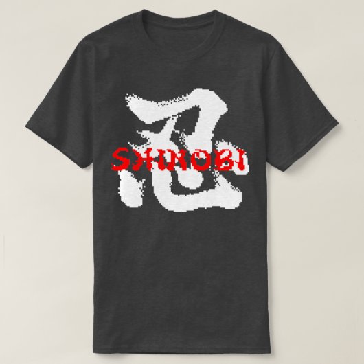 Bildschirm "Shinobi TurboGrafx16" T-Shirt (Design vorne)