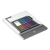 Bildschirm "Touch der Kasse" Notizblock (angewinkelt)