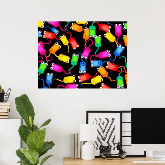 Bildschirmhintergrund Poster (Heimbüro)