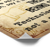 Bildschirmregeln für die Zuhause Poster (Ecke)