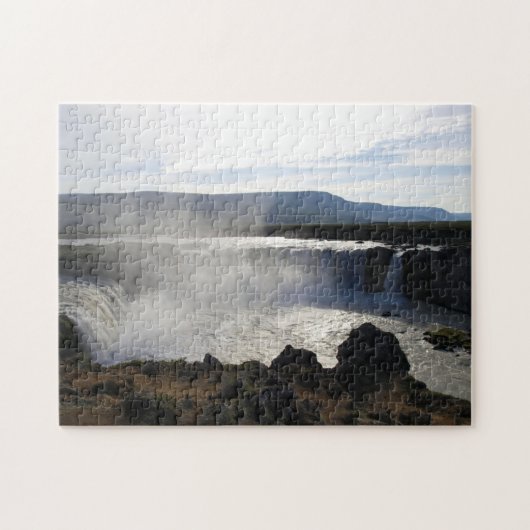 Bildschuss des Wasserfalls Puzzle (Horizontal)