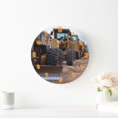 Bildsperre für schwere Geräte Große Wanduhr (Zuhause)