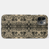 Bildspiegelung mit Velours, klassisch beige Case-Mate iPhone Hülle (Rückseite (Horizontal))