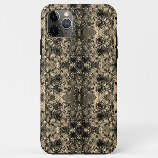 Bildspiegelung mit Velours, klassisch beige Case-Mate iPhone Hülle (Rückseite)