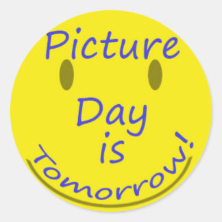 Bildtag Runder Aufkleber