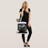 Bildtasche mit 4D-Form Tasche (Am Model)