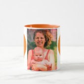 Bildtext und persönliche Herzen Tasse (Zentrum)