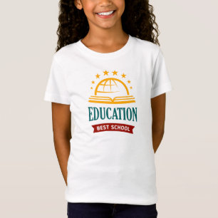 Bildung Best School Zurück zur Schule T-Shirt