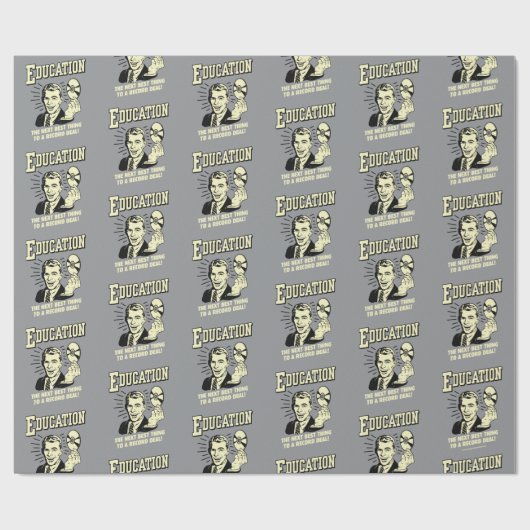 Bildung: Bestes Ding Record Deal Geschenkpapier (Flach)