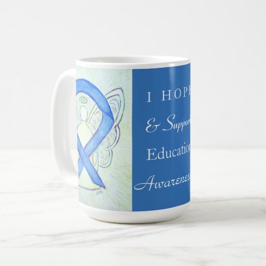 Bildung Bewusstsein Multifunktionsleiste Engel Cus Kaffeetasse (Vorderseite Links)