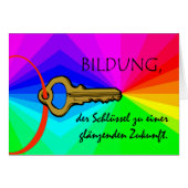Bildung, Bildung, Lehrerempfehlung, Deutsch (Vorderseite (Horizontal))