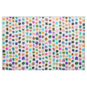 BILDUNG bunte Aquarell-Kleckse Stoff (Fat Quarter (45,7 x 55,9 cm))