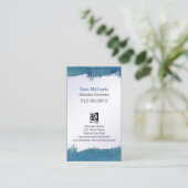 Bildung Consultant Services Ripper Paper Grunge Visitenkarte (Stehend Vorderseite)