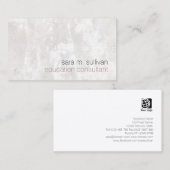 Bildung Consultant TrainingService Einfache Grunge Visitenkarte (Vorne/Hinten)